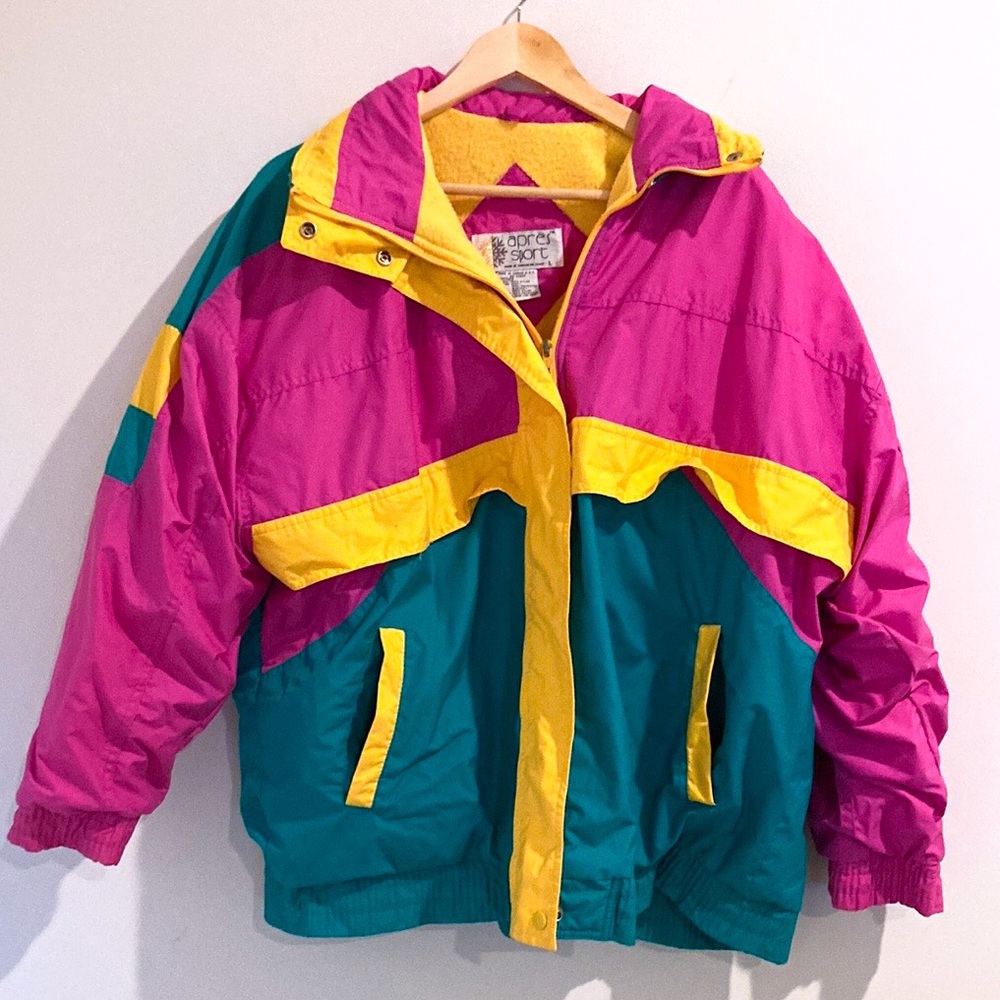 Apres Sport Vintage Colorblock Jacket